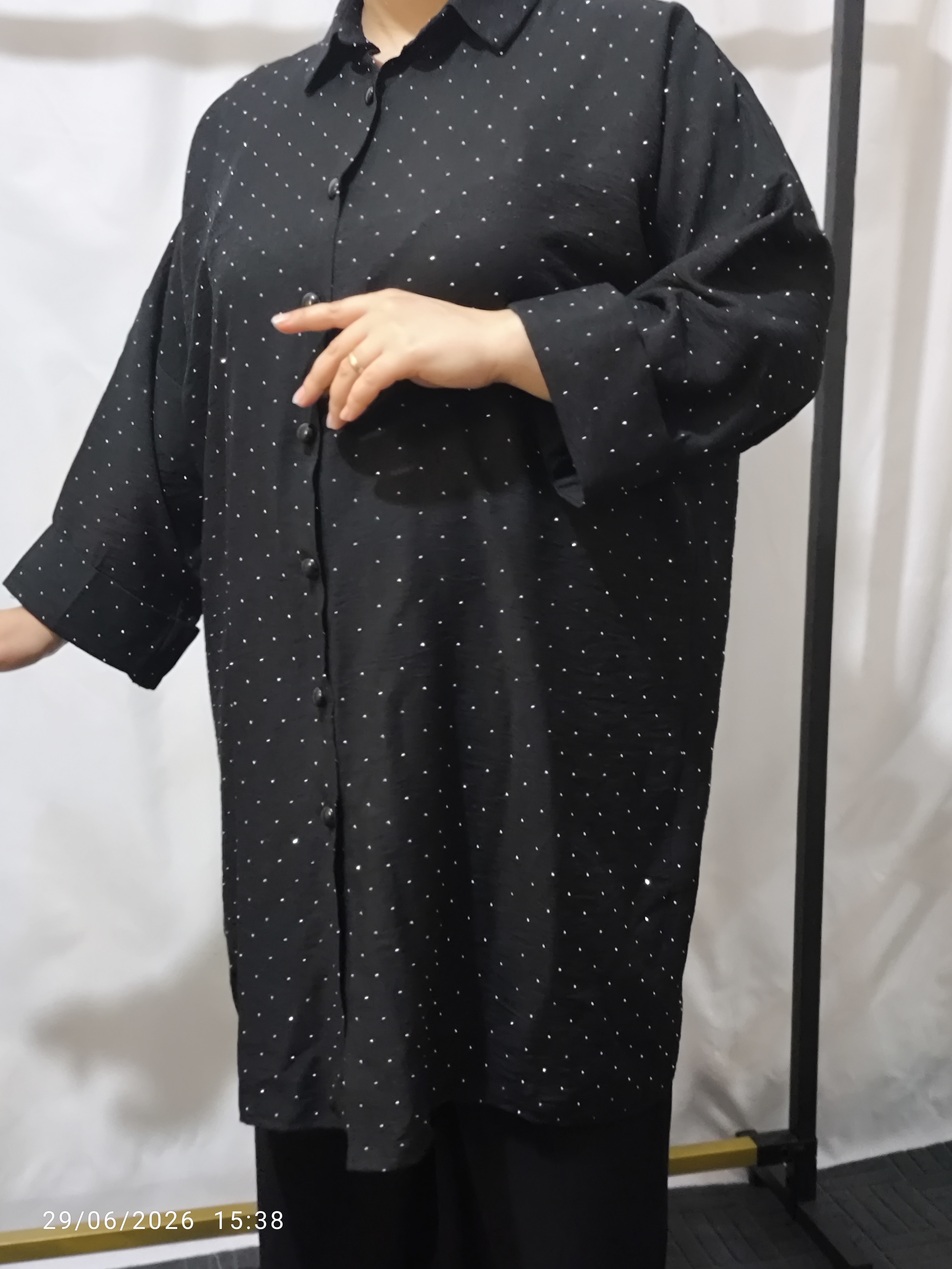 مانتو نگین دار